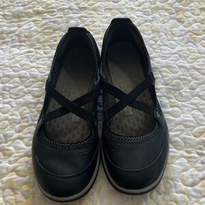 Clark’s  Slip-On Shoes with Crisscross Straps